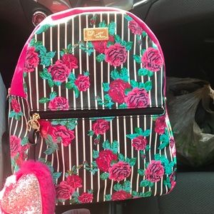 🌺💋Betsey Johnson "Luv Betsey" backpack 🎒💄